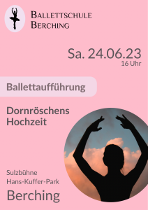 Plakat Dornröschen 2023